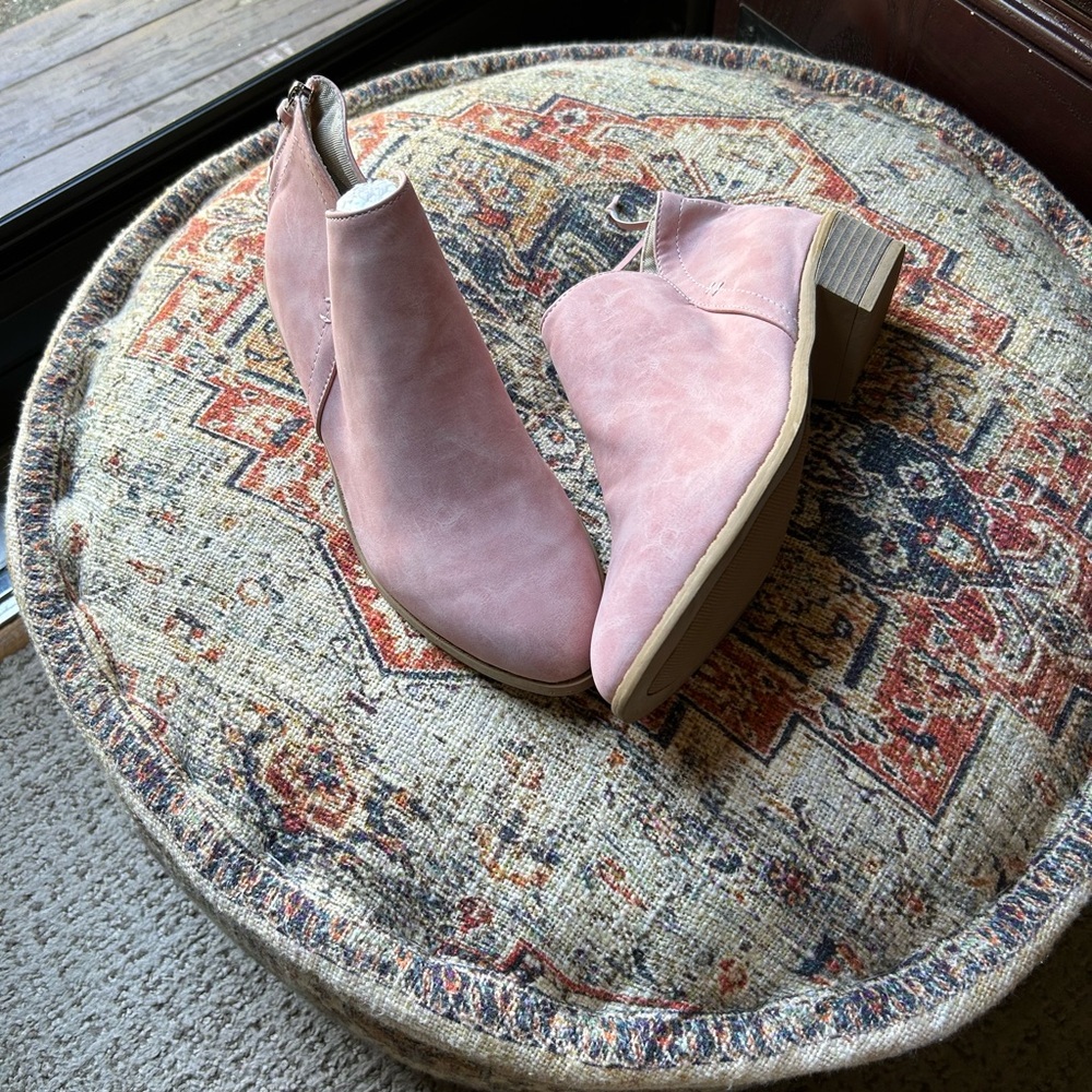Pink Women's Ankle Boots